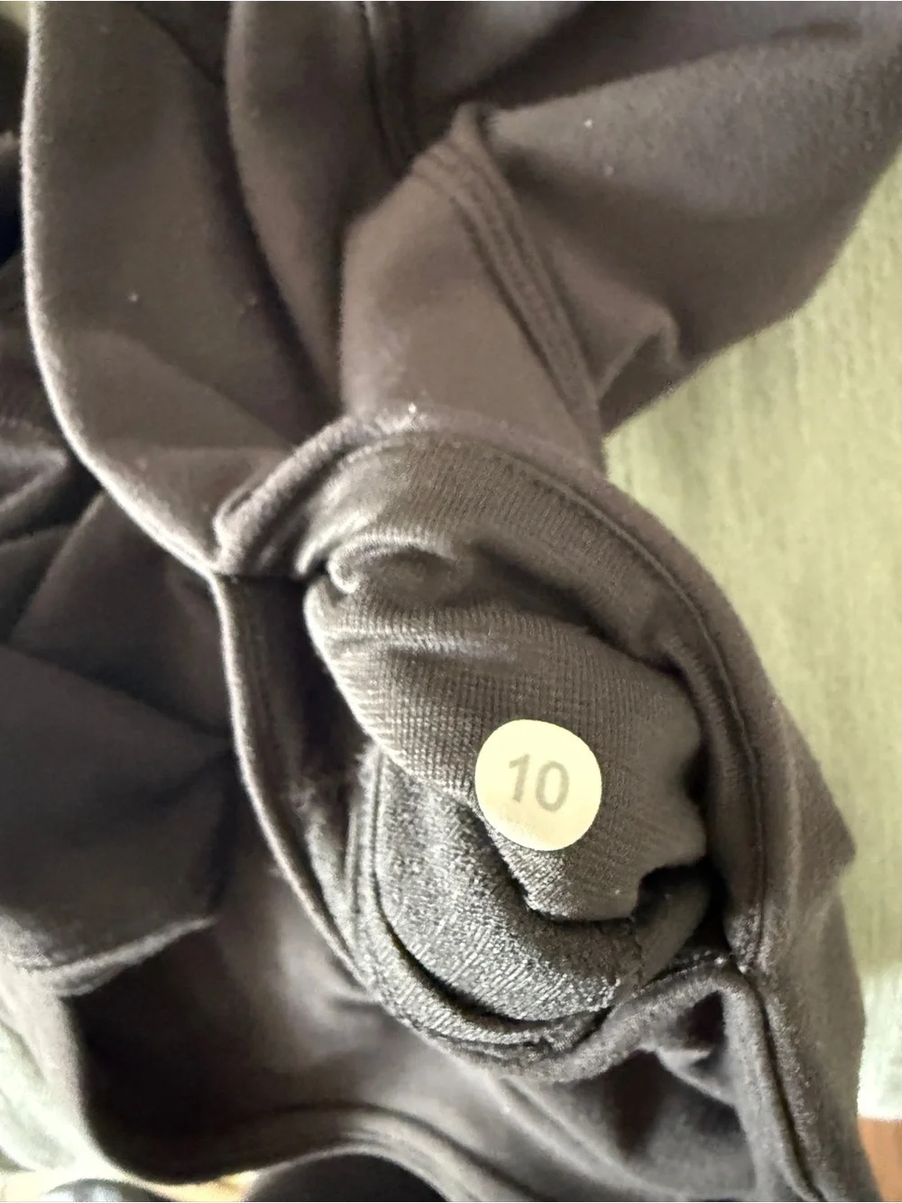 Dark Gray Lululemon Cropped Leggings